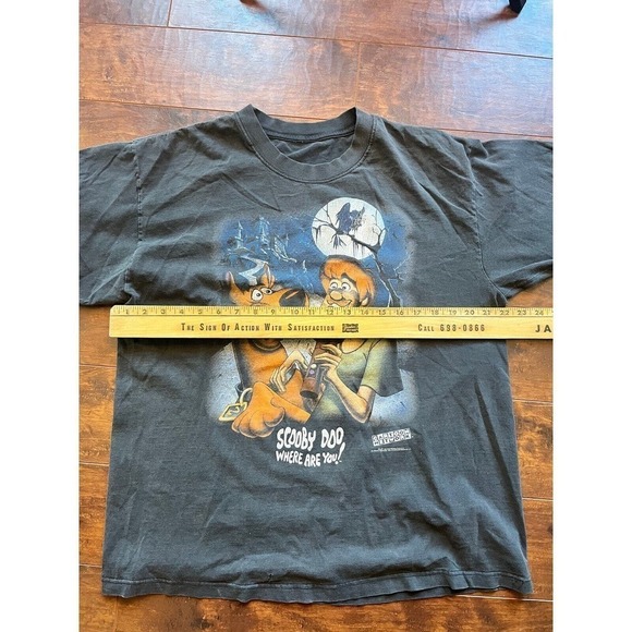Vintage 90s Scooby Doo T-Shirt READ BELOW 1996 Cartoon Network - Picture 6 of 12